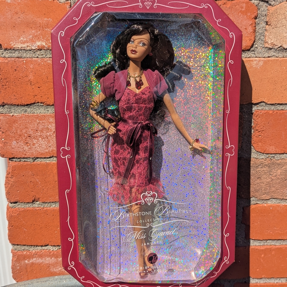 Birthstone Beauties Miss Garnet January Doll